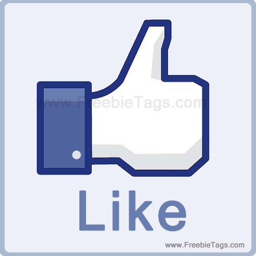 Tag your friends with gigantic Facebook like button