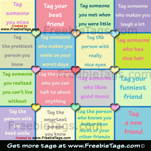 pictures for tagging friends